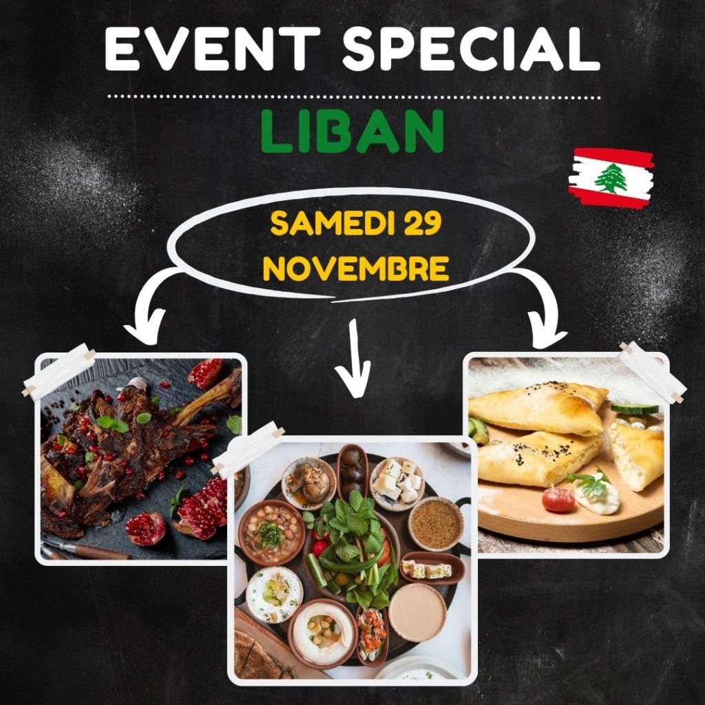 cuisine du monde liban repas gourmet lamarmite auberge de marchissy restaurant la cote repas 29 novembre 2025