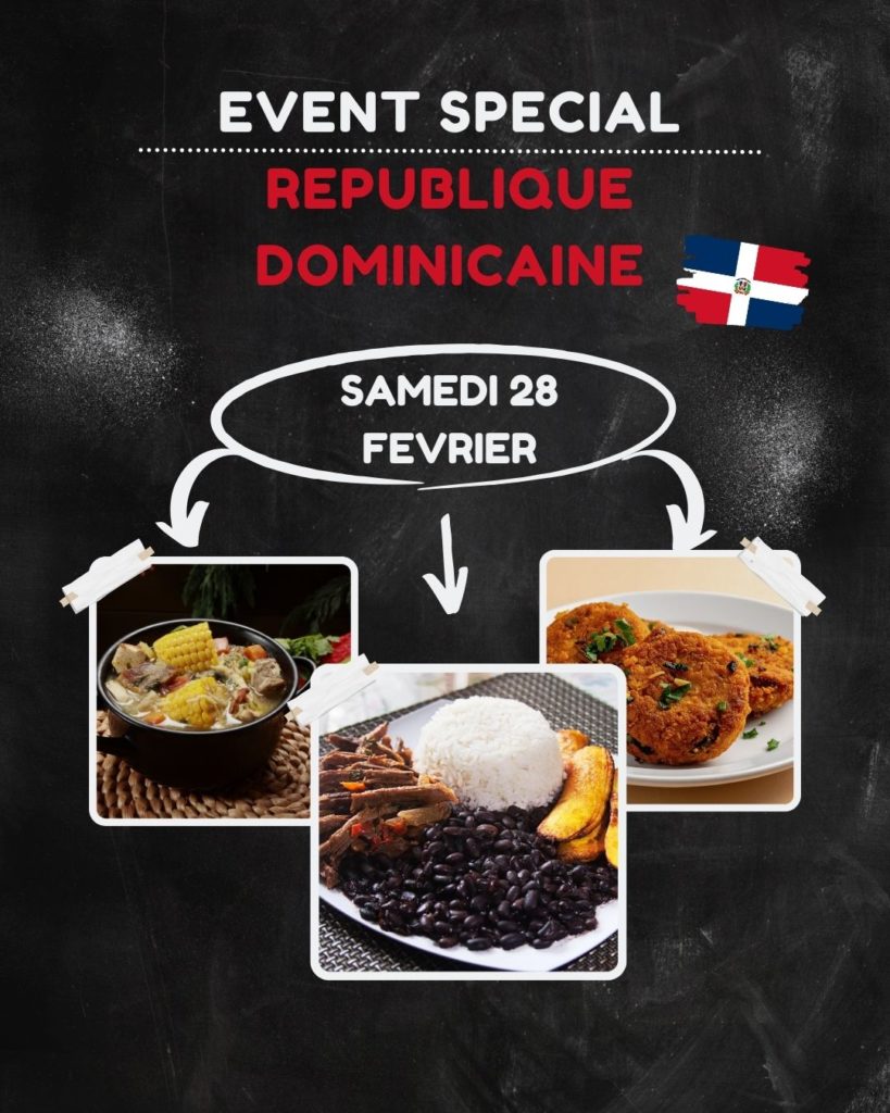 cuisine du monde republique dominicaine repas gourmet lamarmite auberge de marchissy restaurant la cote repas 28 fevrier 2026