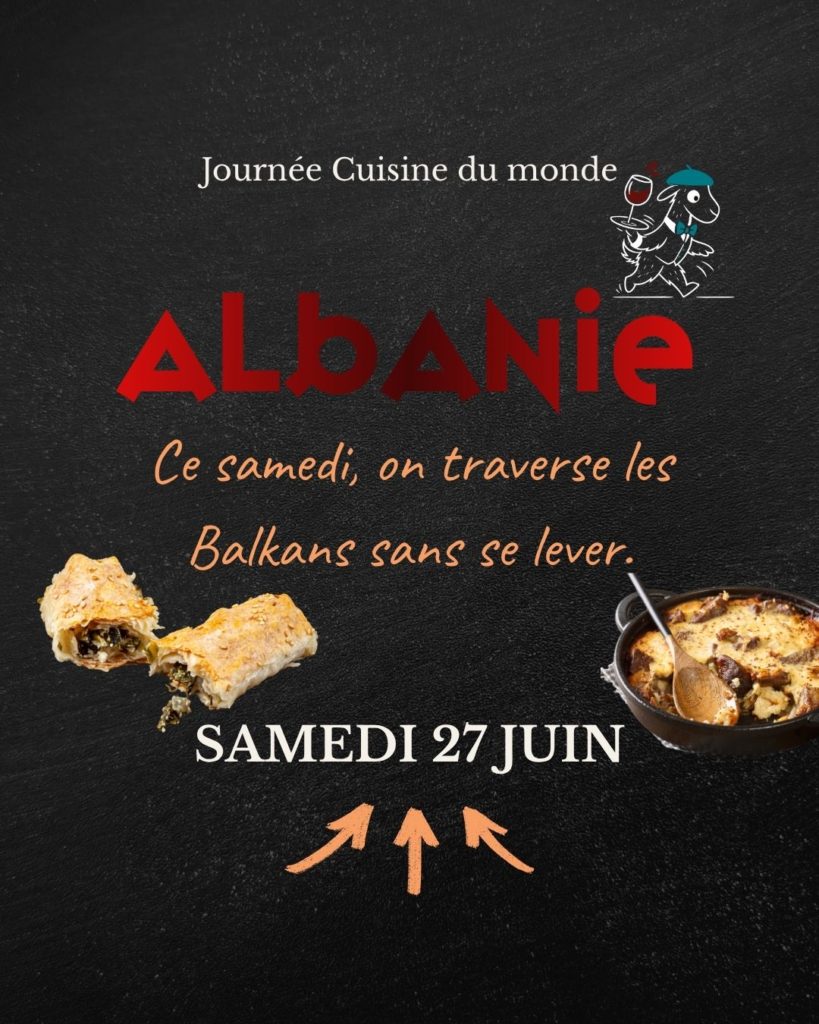 cuisine du monde albanie repas gourmet lamarmite auberge de marchissy restaurant la cote repas 27 juin 2026